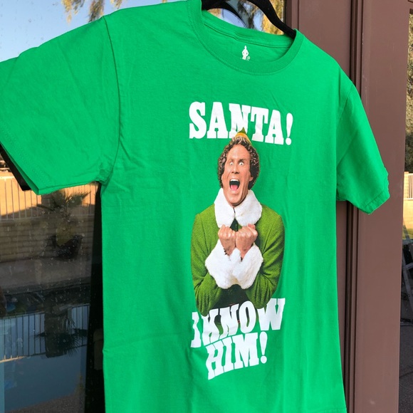elf Will Ferrell "SANTA!" Tee S - Picture 4 of 7